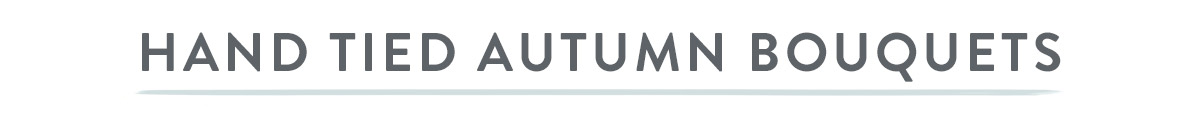 Luxury autumnal blooms
