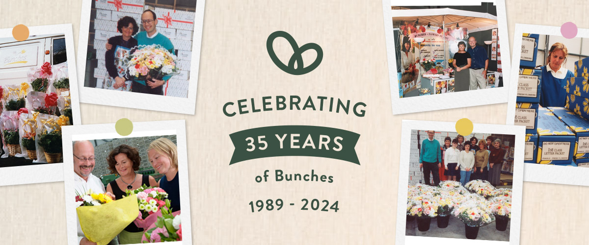 Celebrating 35 years of Bunches
