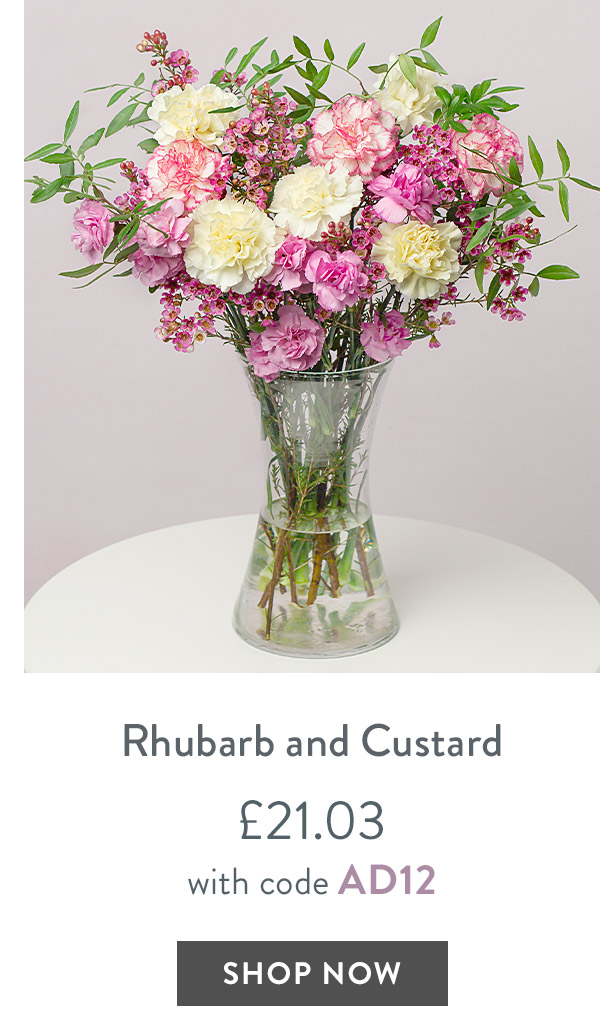 Rhubarb and Custard - only &pound;21.03 with code