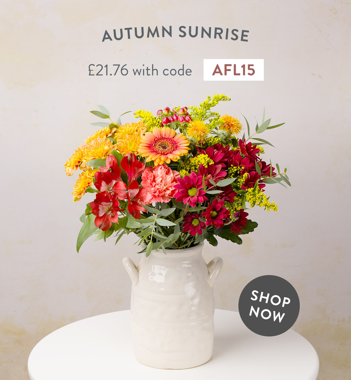 Autumn Sunrise - only &pound;21.76 with code