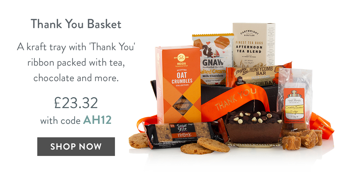 Thank You Basket - only &pound;23.32 with code