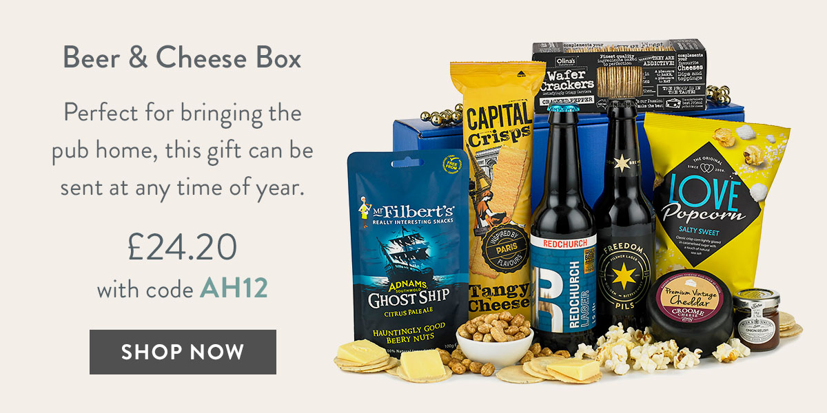 Beer & Cheese Box - only &pound;24.20 with code