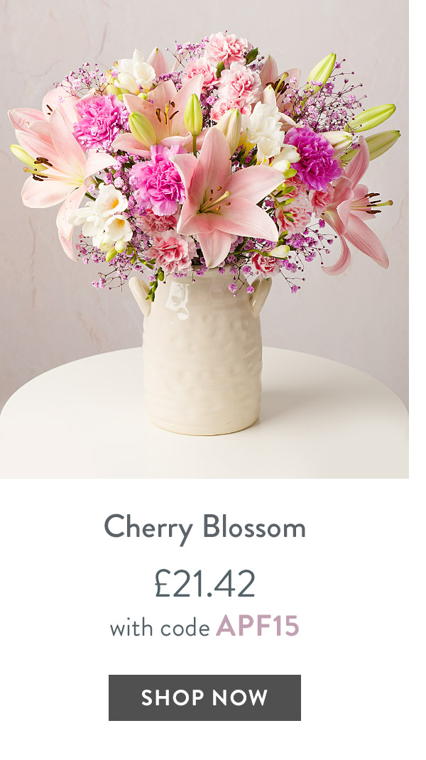 Cherry Blossom - only &pound;21.42 with code