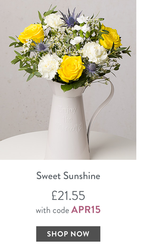 Sweet Sunshine - only &pound;21.55 with code