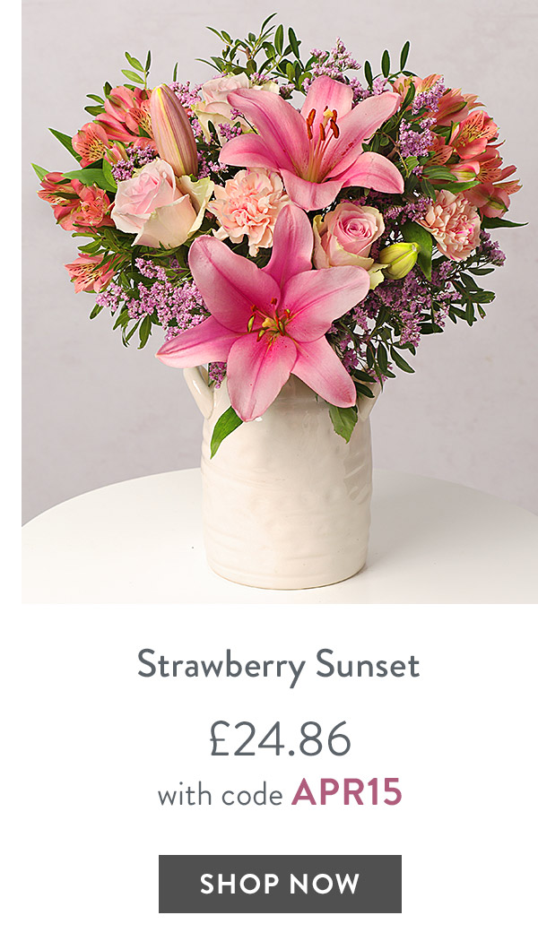 Strawberry Sunset - only &pound;24.86 with code