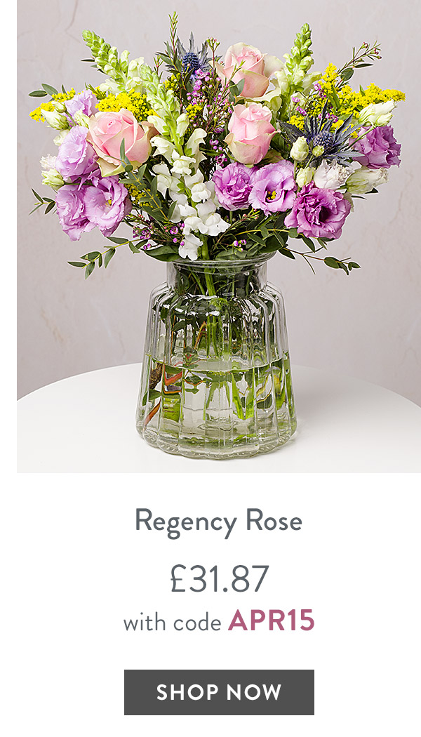 Regency Rose - only &pound;31.87 with code