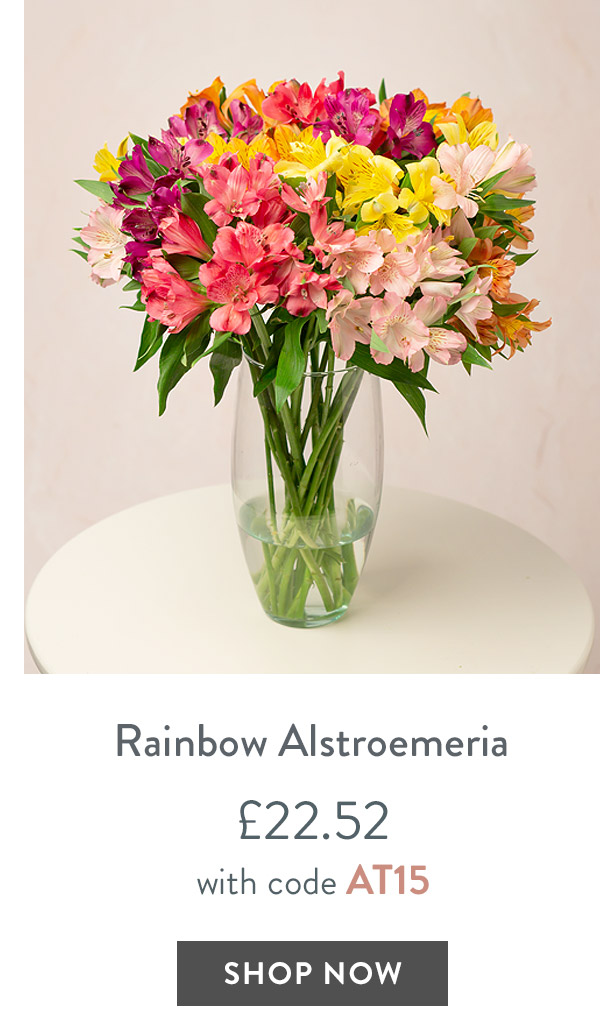 Rainbow Alstroemeria - only &pound;22.52 with code