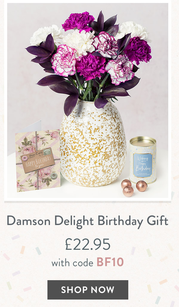Damson Delight Birthday Gift - only &pound;22.95 with code
