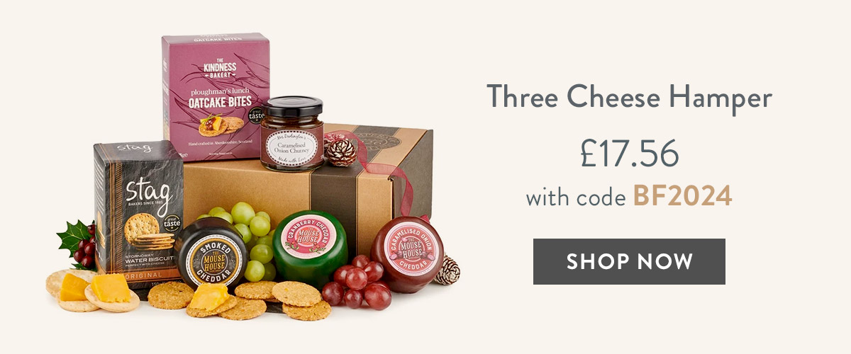 Three Cheese Hamper - only &pound;17.56 with code
