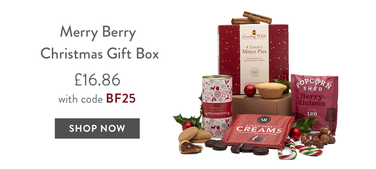 Merry Berry Christmas Gift Box - only &pound;16.86 with code