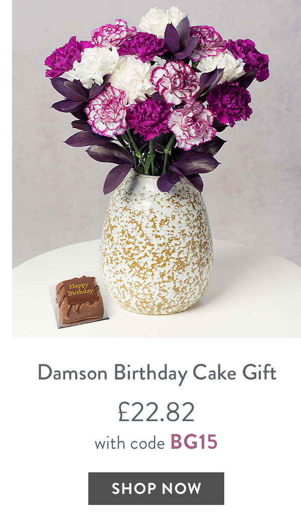 Damson Birthday Cake Gift - only &pound;22.82 with code