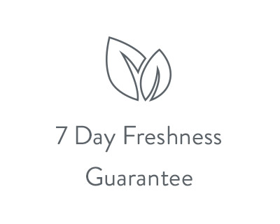 7 Day Freshness Guarantee