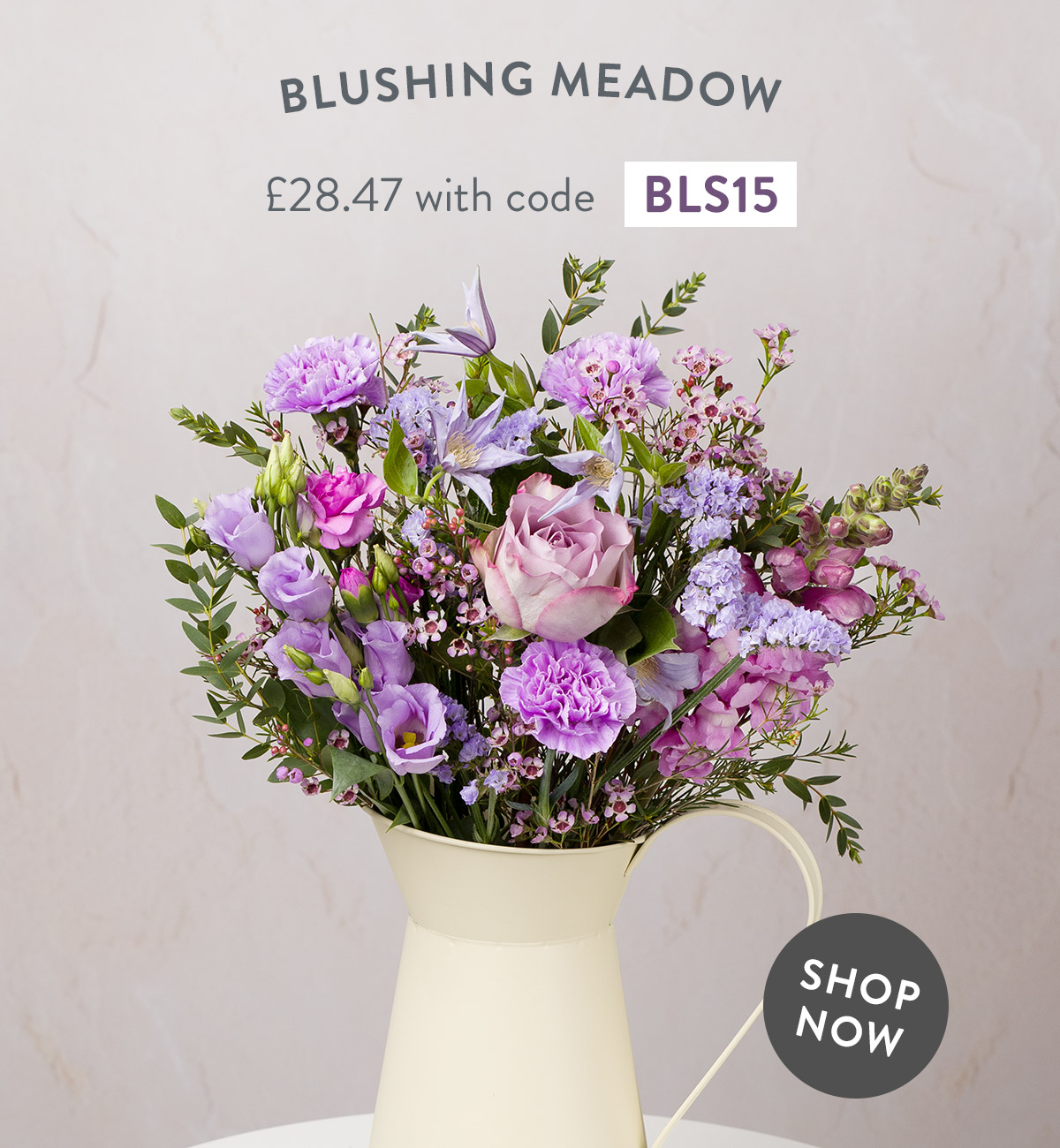 Blushing Meadow - only &pound;28.47 with code