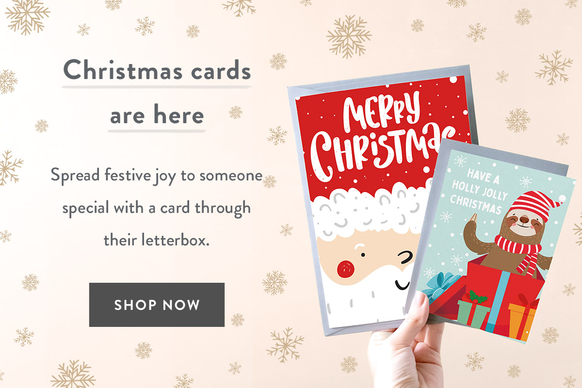 Christmas cards are here