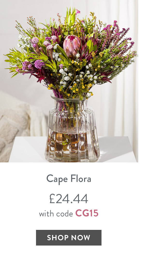 Cape Flora - only &pound;24.44 with code