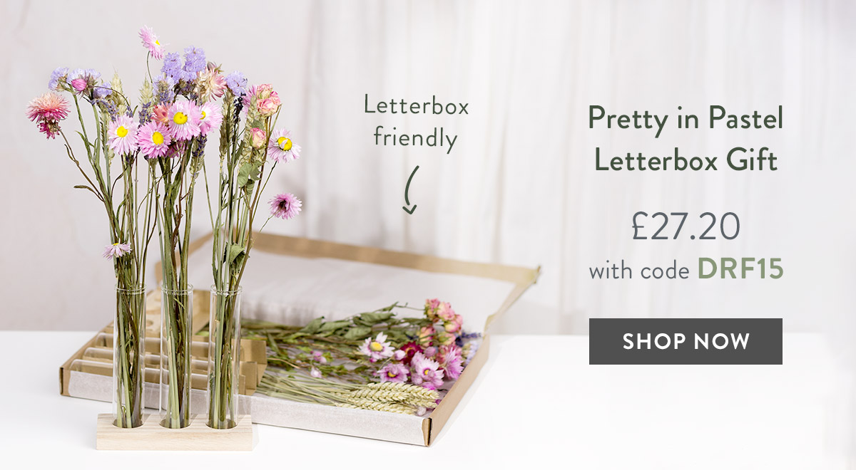 Pretty In Pastel Dried Flower Gift - only &pound;27.20 with code