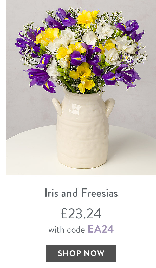 Iris and Freesias - only &pound;23.24 with code