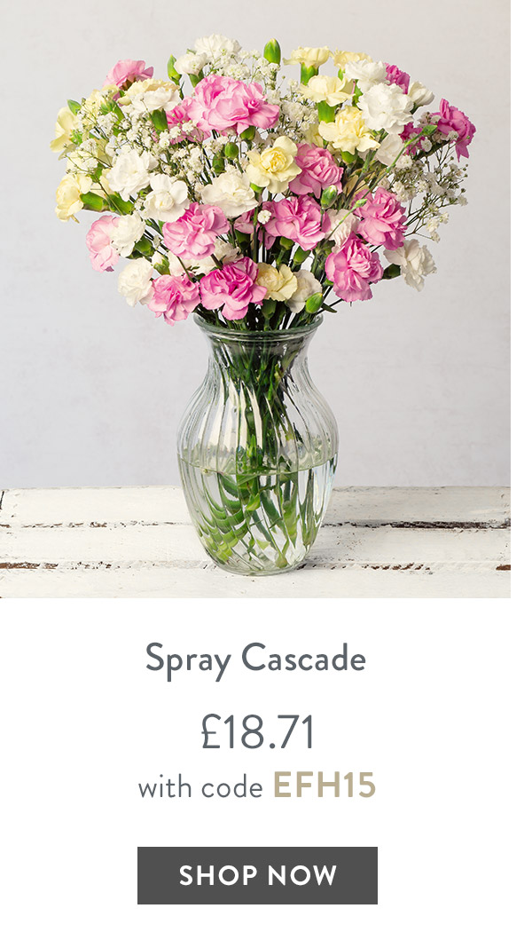 Spray Cascade - only &pound;18.71 with code