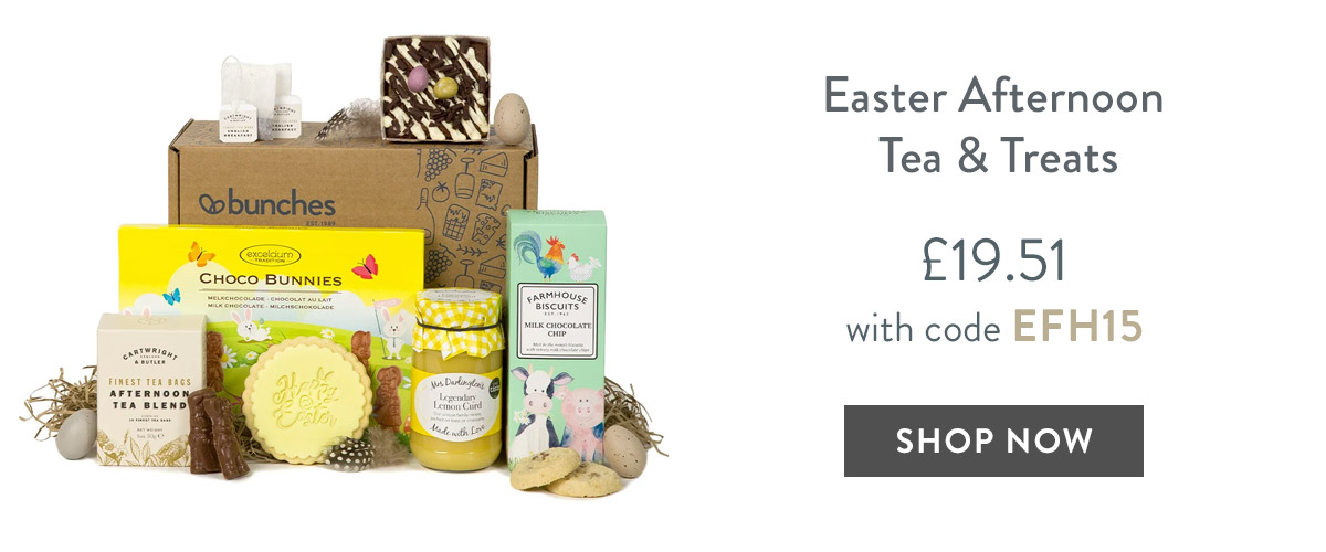 Easter Afternoon Tea and Treats - only &pound;19.51 with code