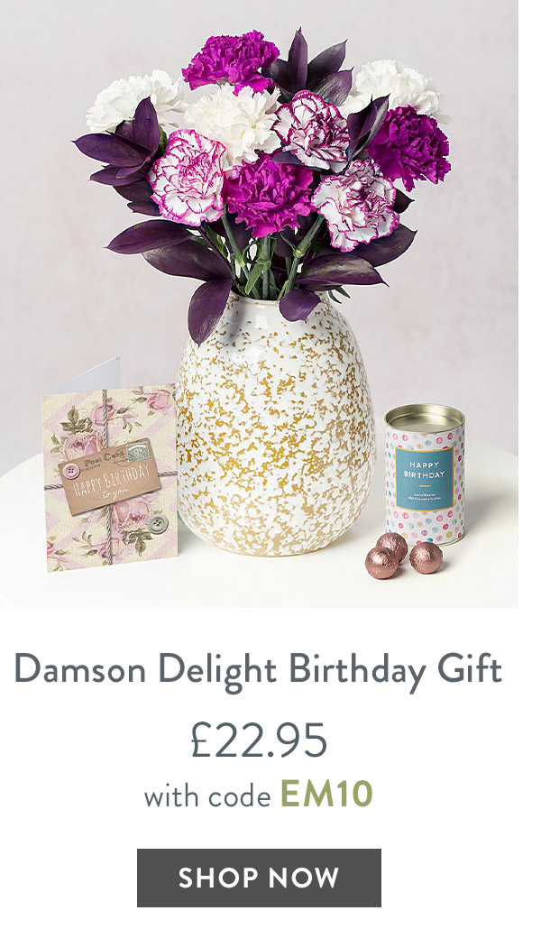 Damson Delight Birthday Gift - only &pound;22.95 with code