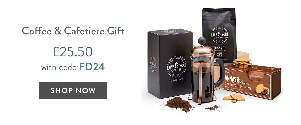 Coffee and Cafetiere Gift - only &pound;25.50 with code