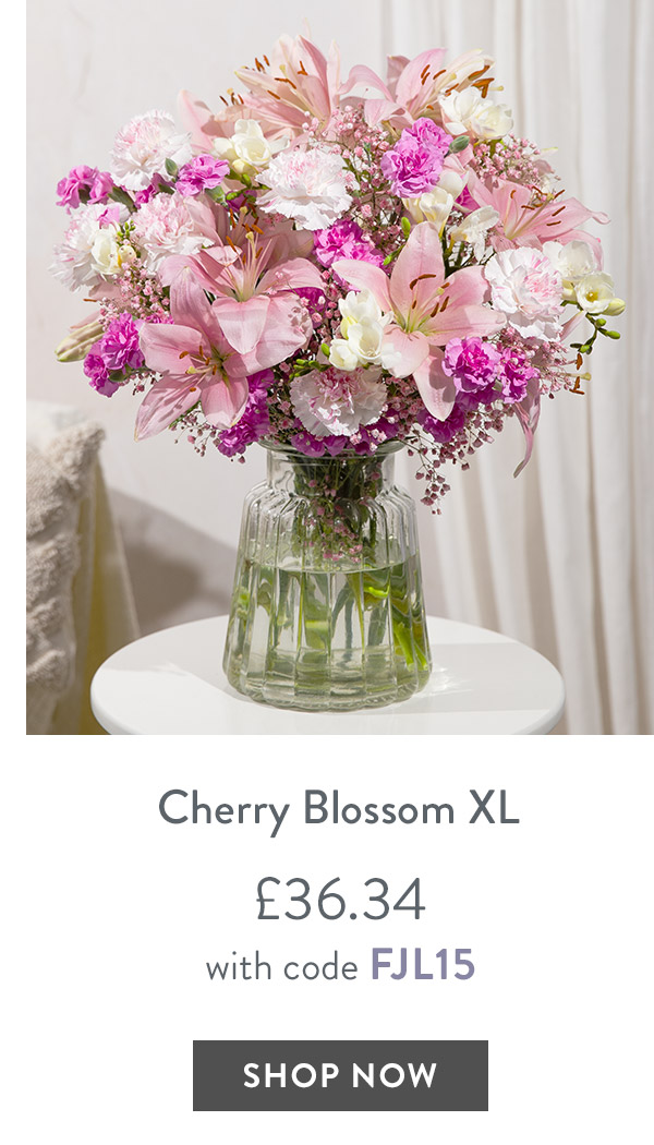 Cherry Blossom XL - only &pound;36.34 with code
