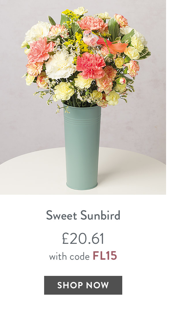 Sweet Sunbird - only &pound;20.61 with code