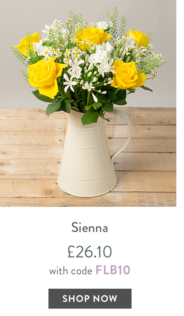 Sienna - only &pound;26.10 with code