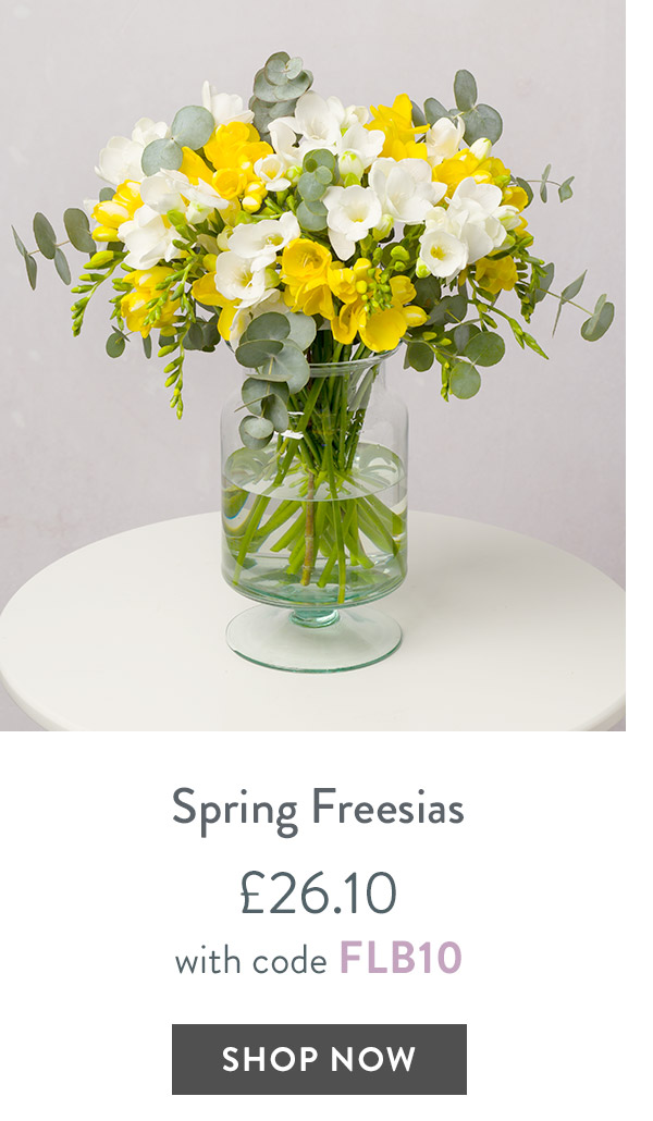 Spring Freesias - only &pound;26.10 with code