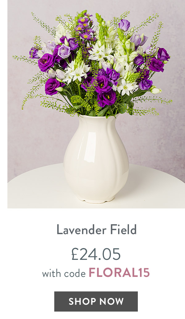 Lavender Field - only &pound;25.50 with code