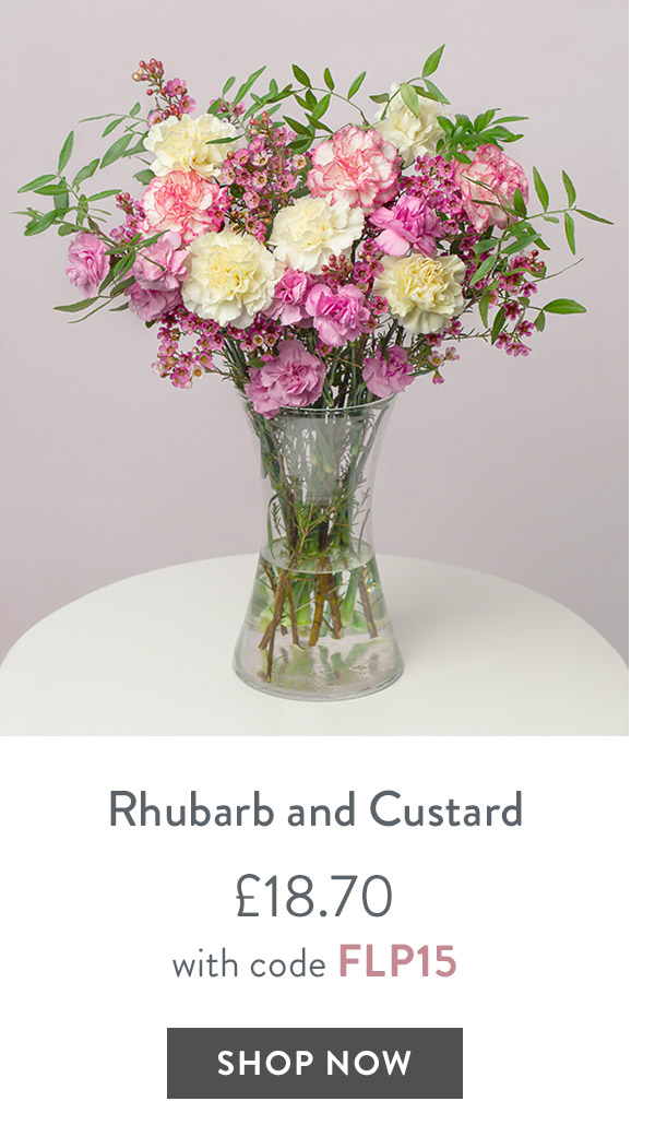 Rhubarb and Custard - only &pound;18.70 with code
