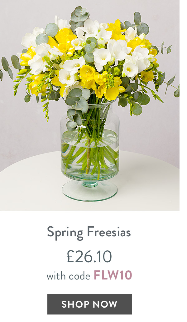 Spring Freesias - only &pound;26.10 with code