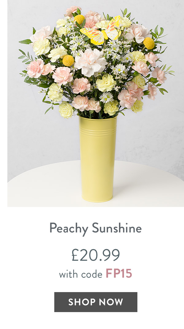 Peachy Sunshine - only &pound;20.99 with code