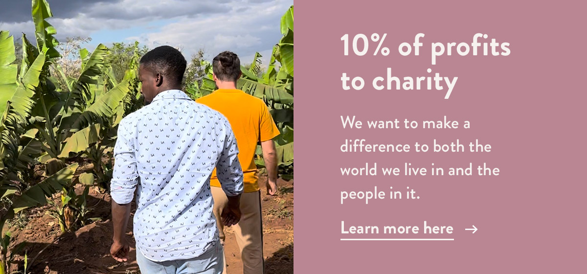 10% of profits to charity