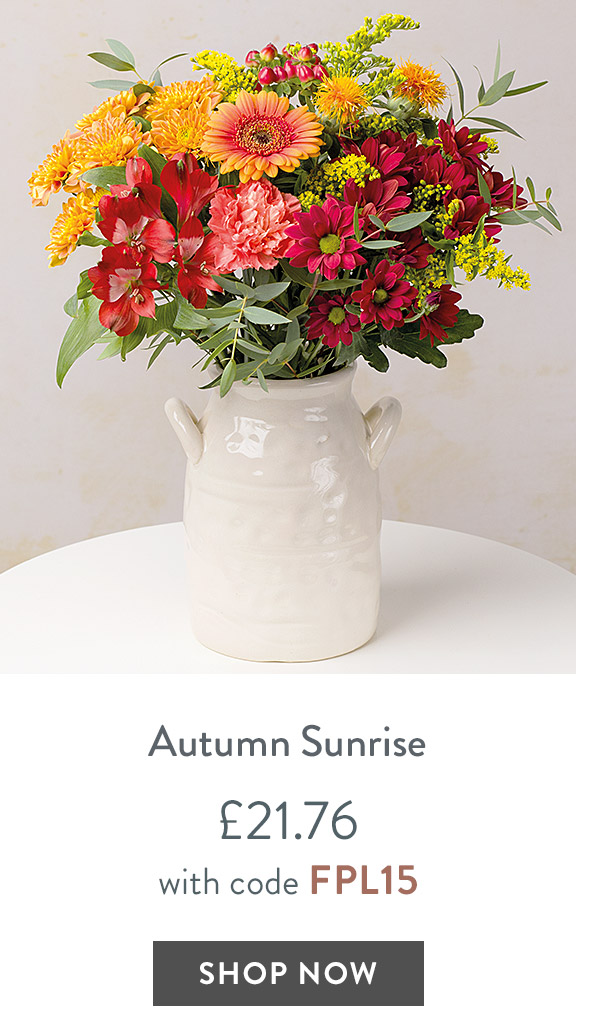Autumn Sunrise - only &pound;21.76 with code