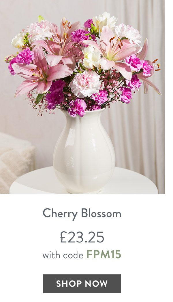 Cherry Blossom - only &pound;23.25 with code