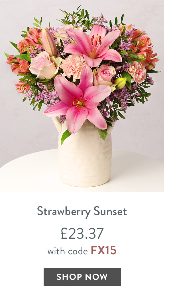 Strawberry Sunset - only &pound;23.37 with code