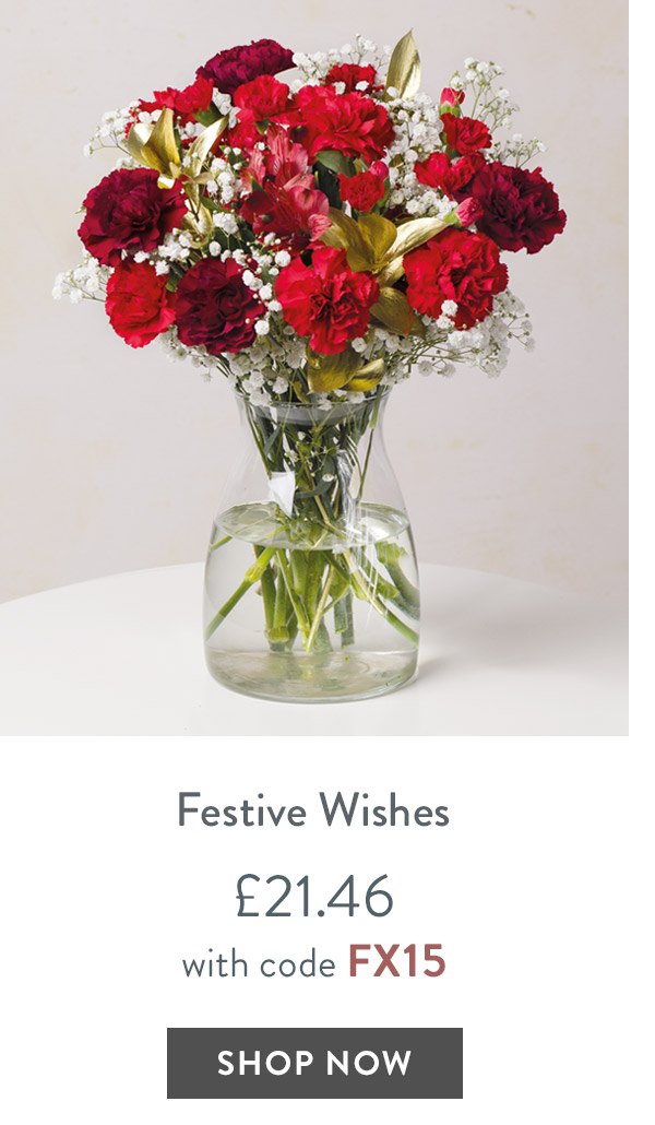 Festive Wishes - only &pound;21.46 with code