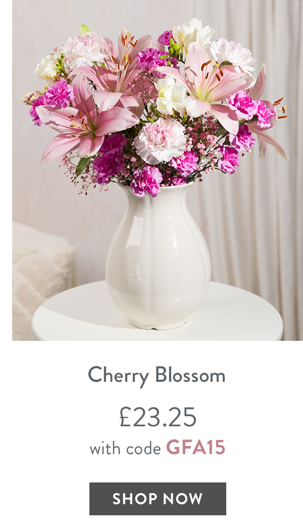 Cherry Blossom - only &pound;23.25 with code