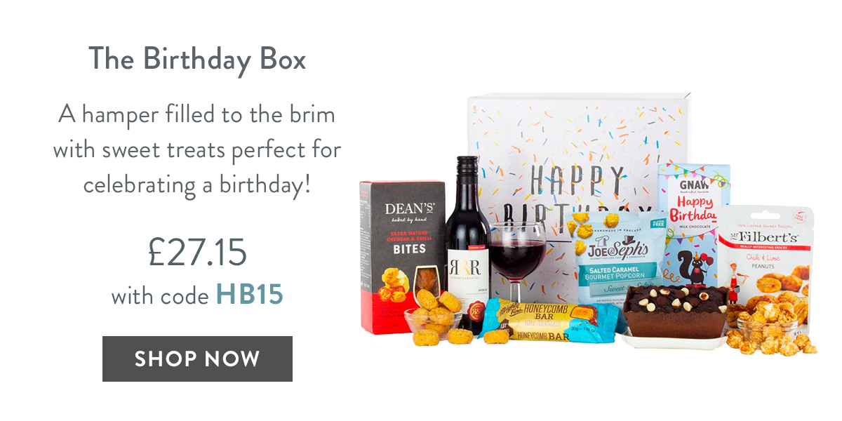 The Birthday Box - only &pound;27.15 with code