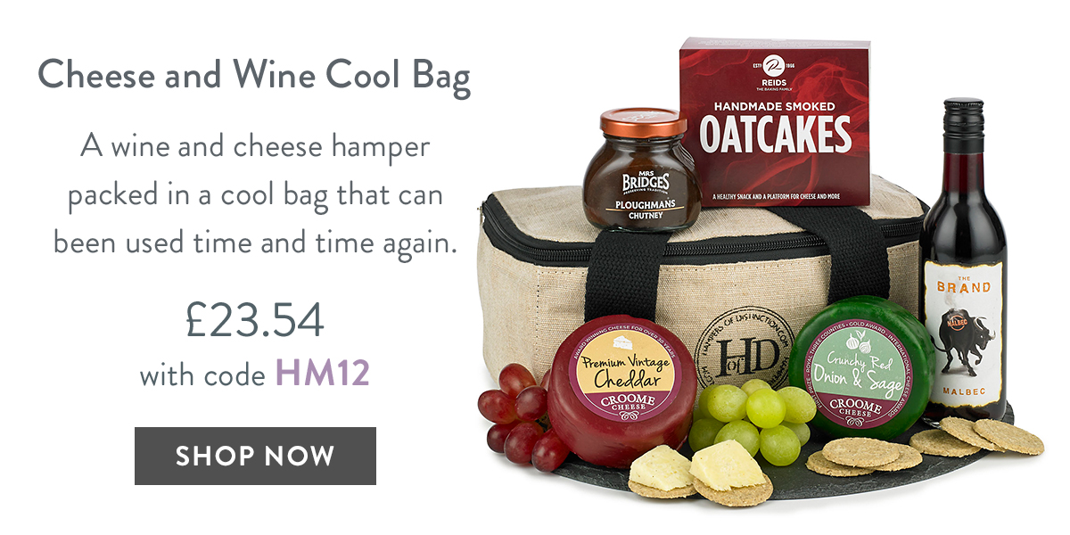 Cheese and Wine Cool Bag - only &pound;23.54 with code