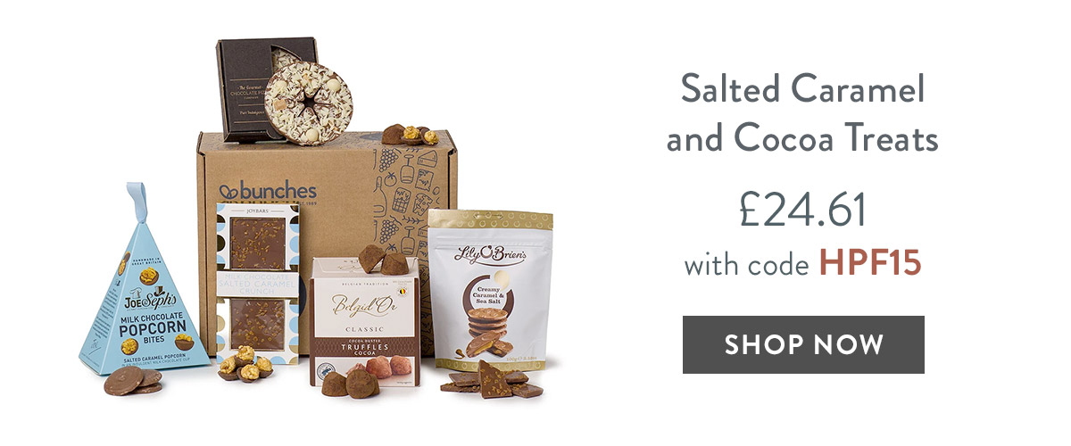 Salted Caramel and Cocoa Treats - only &pound;24.61 with code