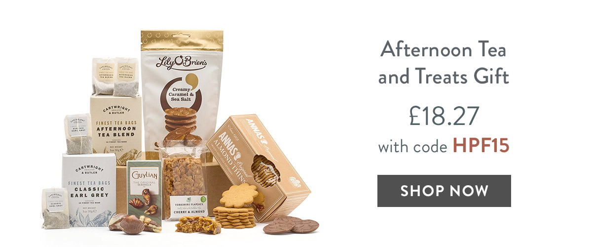 Afternoon Tea and Treats Gift - only &pound;18.27 with code