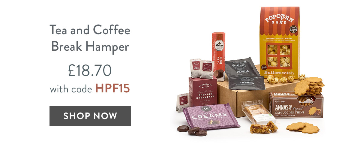 Tea and Coffee Break Hamper - only &pound;18.70 with code
