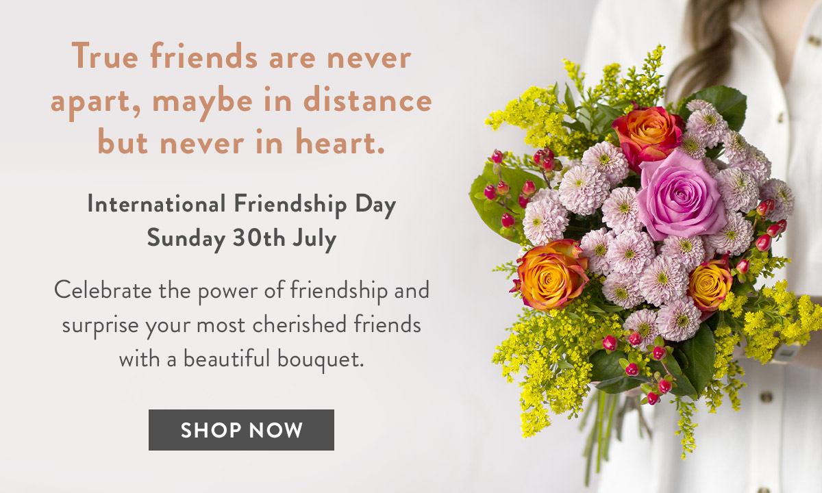 International Friends Day - Sunday 30th July