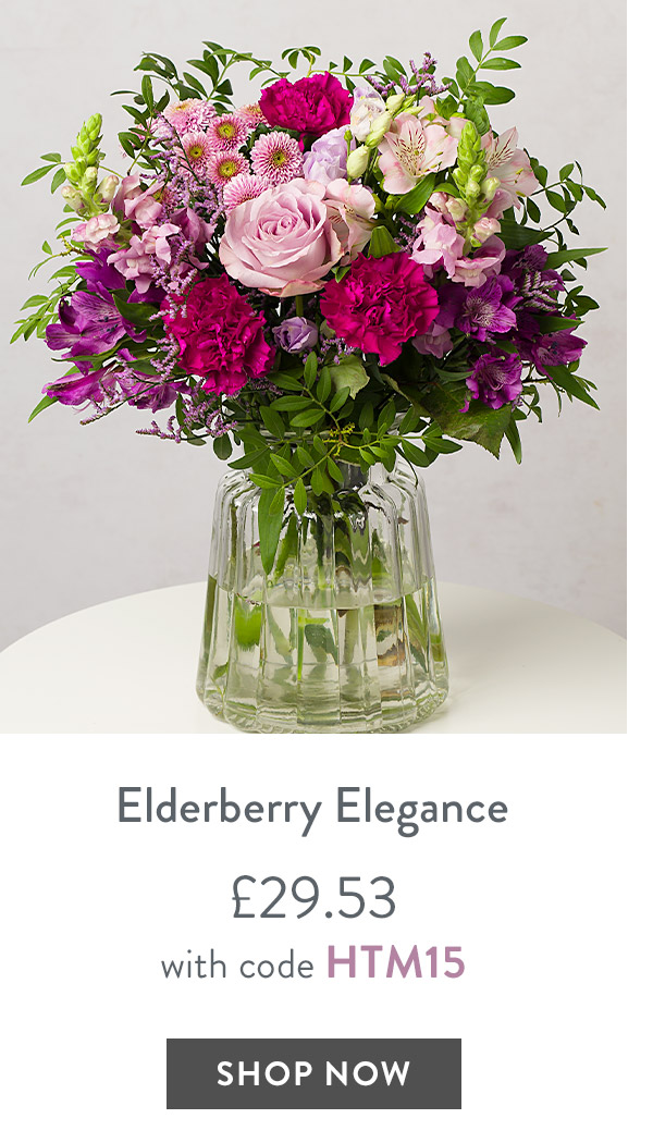 Elderberry Elegance - only &pound;29.53 with code