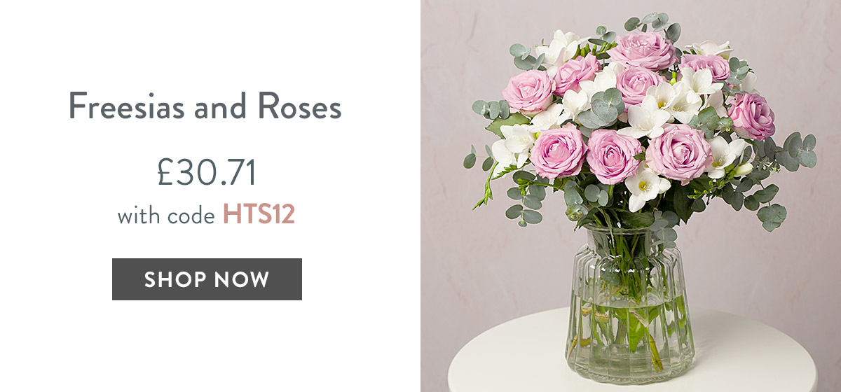 Freesias and Roses - only &pound;30.71