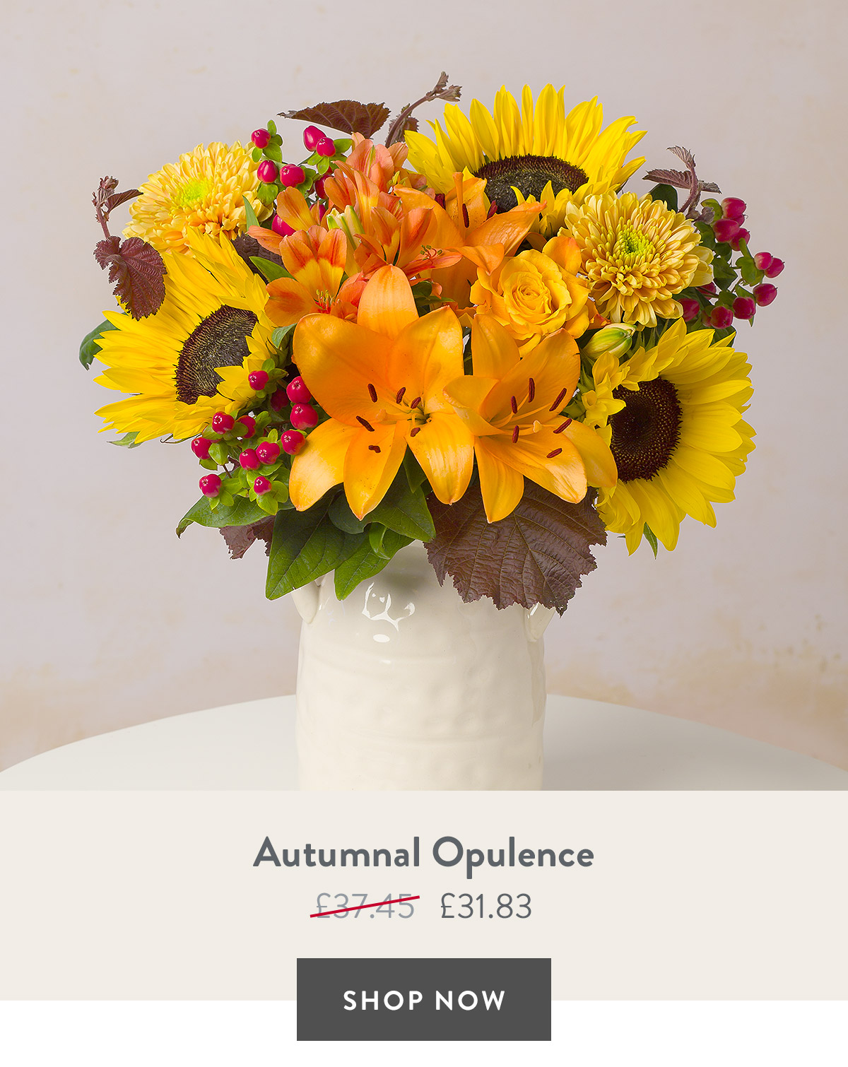Autumnal Opulence - only &pound;31.83 with code