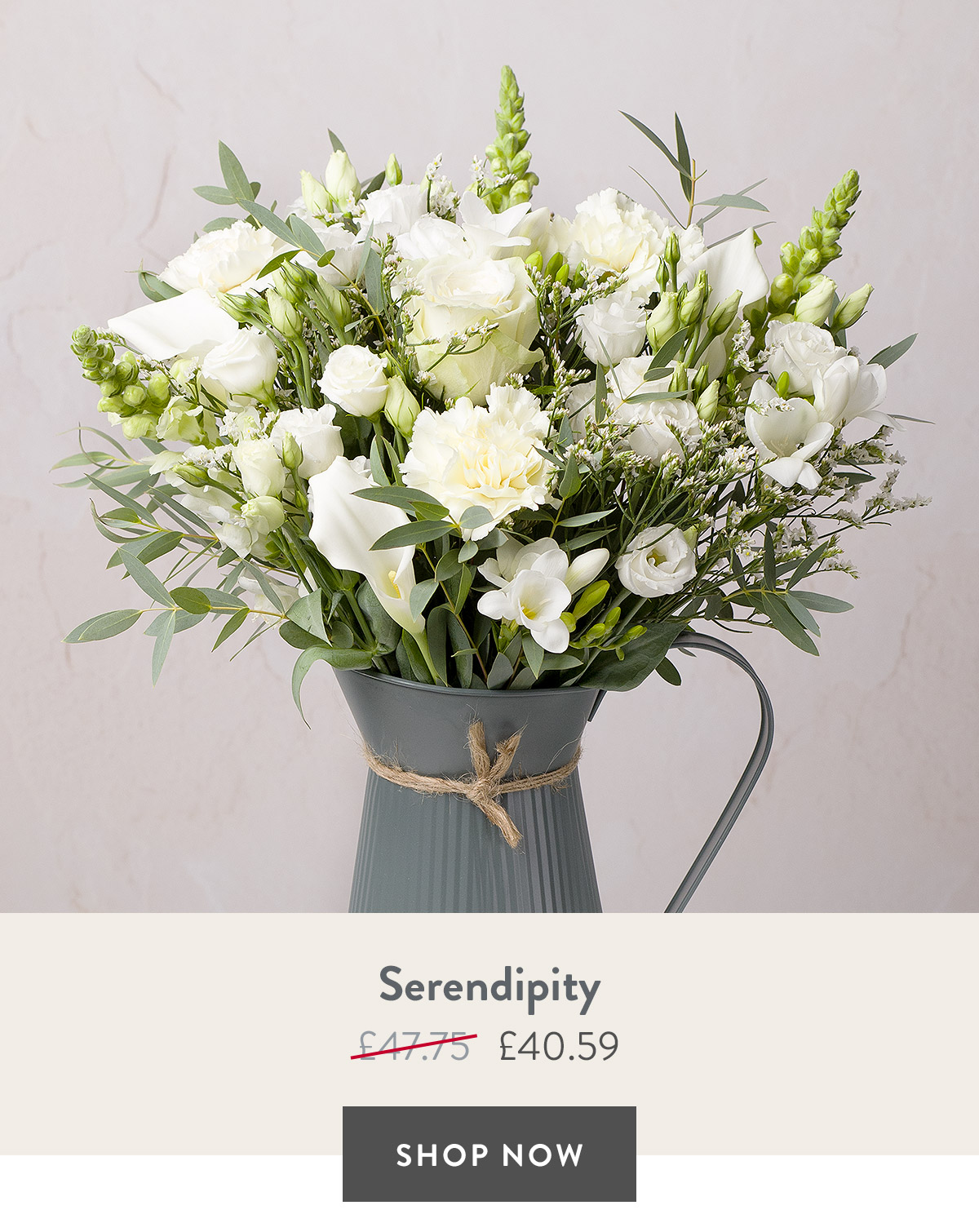 Serendipity - only &pound;40.59 with code
