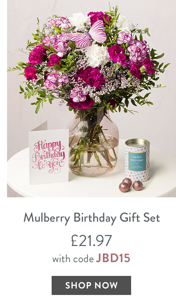 Mulberry Birthday Gift Set - only &pound;21.97 with code